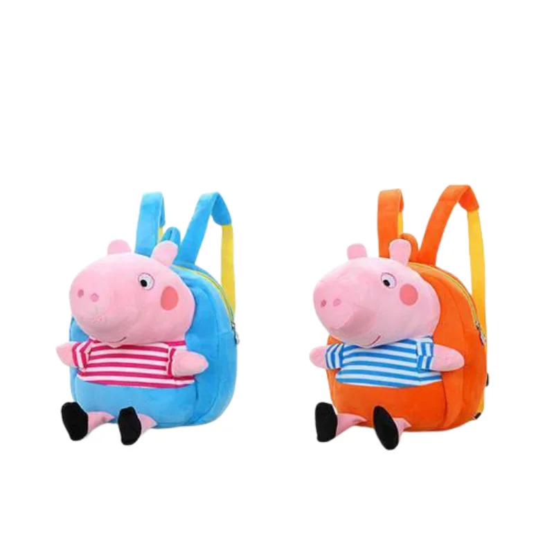 

Peppa Pig Anime New Cartoon Children Cute Personality School Bag Kindergarten Fashion Boys and Girls Backpack Birthday Gift