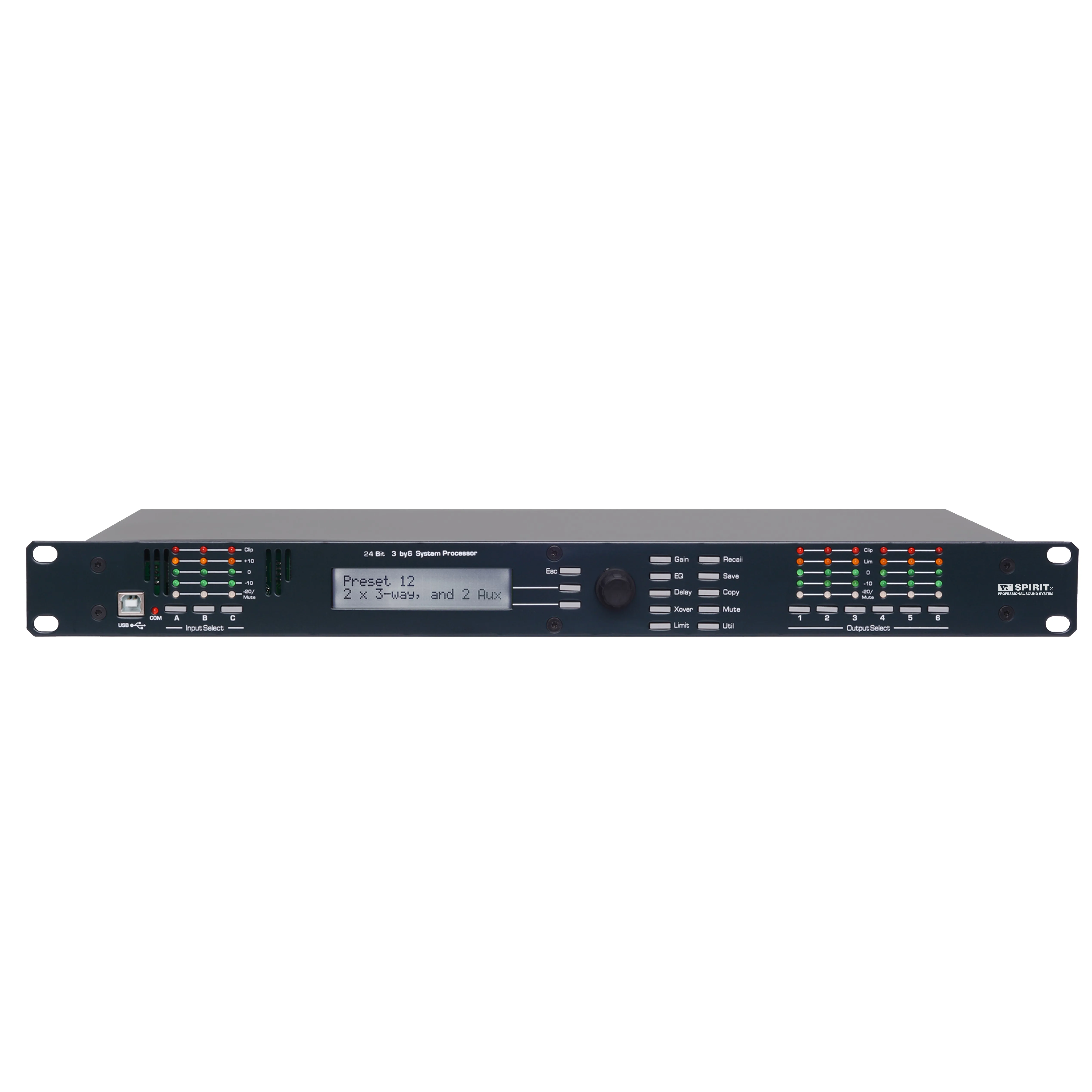 High Dynamic Range 24bit 192kHz sample rate 32bit floating point SPEAKER PRO AUDIO DSP digital signal processor
High Dynamic Range 24bit 192kHz sample rate 32bit floating point SPEAKER PRO AUDIO DSP digital signal processor