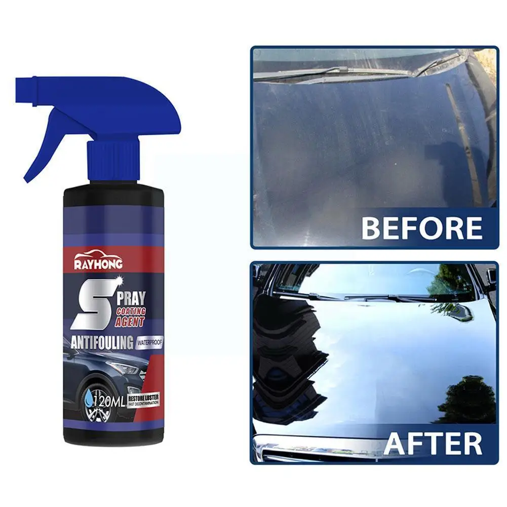 120ML Quick Coat Liquid Nano Ceramic Car Coating Auto Hydrophobic Wax Anti Film Renewal Spray Scratch Polish Protect Paint F0S1
120ML Quick Coat Liquid Nano Ceramic Car Coating Auto Hydrophobic Wax Anti Film Renewal Spray Scratch Polish Protect Paint F0S1