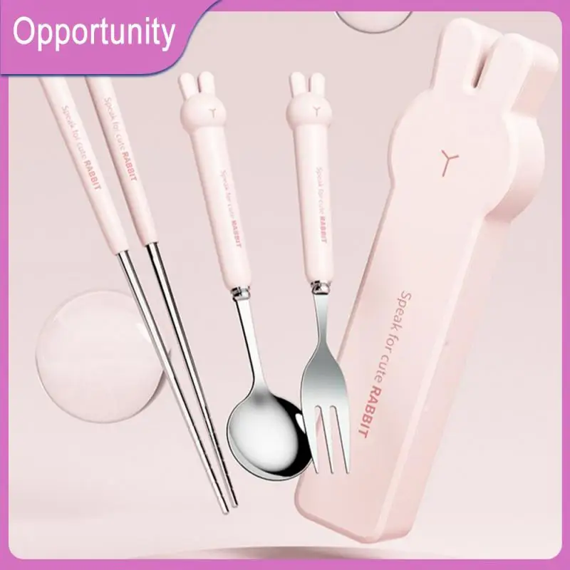 Smooth Refuse Bacterial Growth Fork Health Spoon Not Easy To Rust Chopsticks Cutlery Set Convenient Portable Tablespoon Knife 
Smooth Refuse Bacterial Growth Fork Health Spoon Not Easy To Rust Chopsticks Cutlery Set Convenient Portable Tablespoon Knife