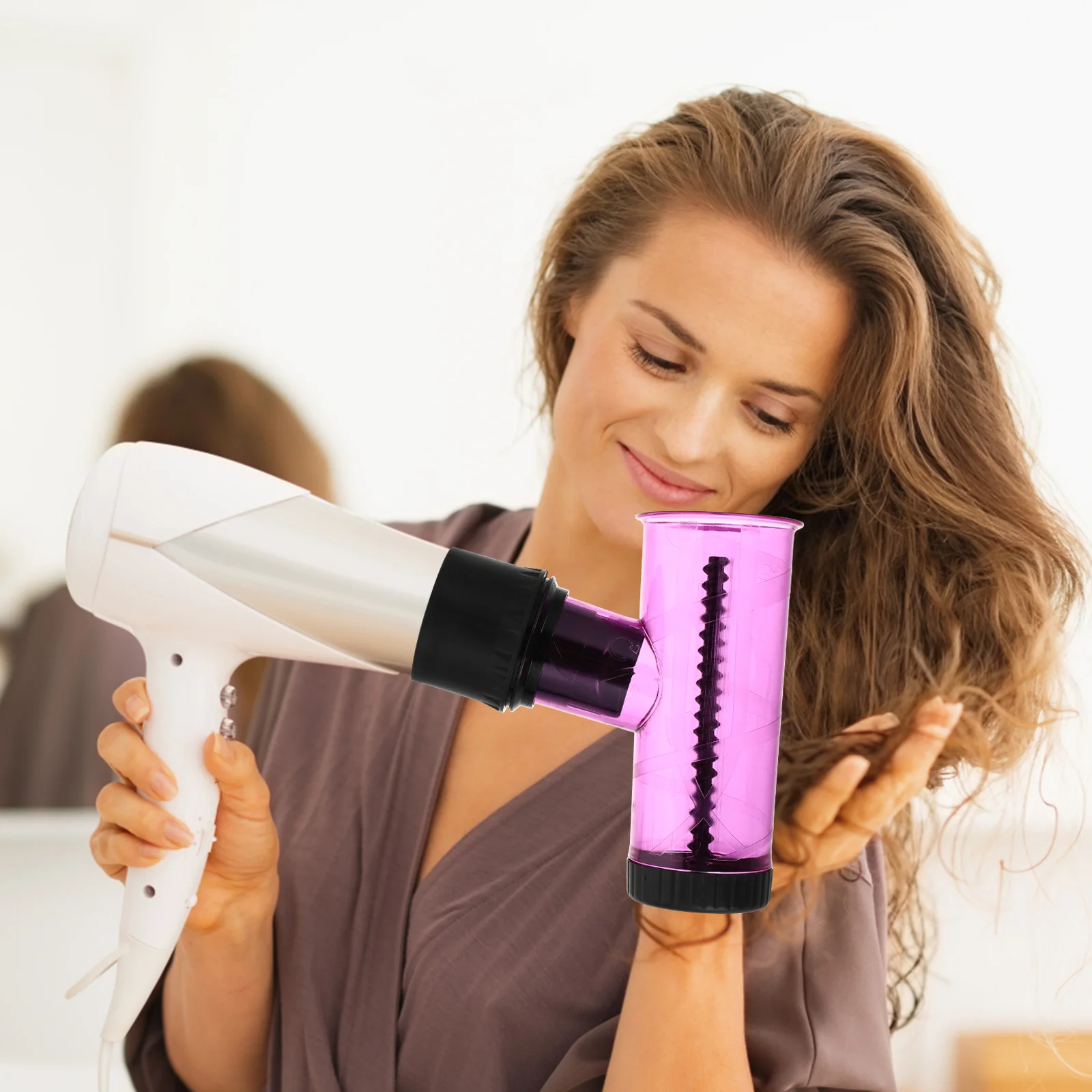 Hair Diffuser Wind Curler Blow Dryer Air Curl Curling Products Attachment Detachable Roller Curly Hand Diy
Hair Diffuser Wind Curler Blow Dryer Air Curl Curling Products Attachment Detachable Roller Curly Hand Diy