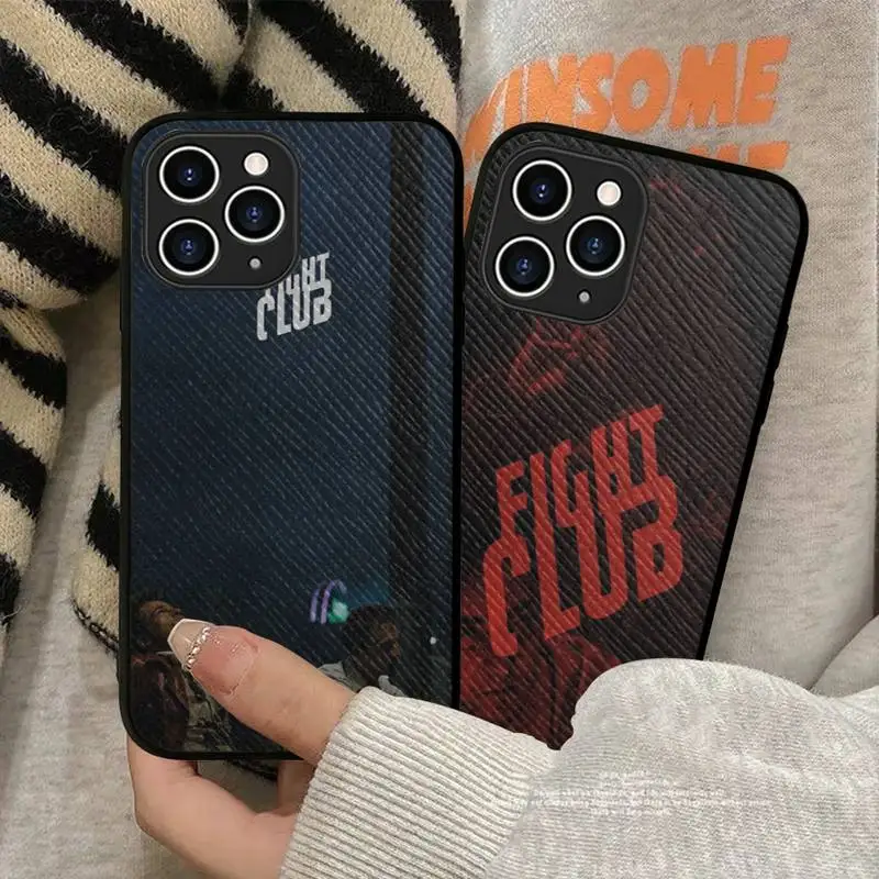 Fight Club Phone Case Hard Leather Case for iPhone 11 12 13 Mini Pro Max 8 7 Plus SE 2020 X XR XS Coque
Fight Club Phone Case Hard Leather Case for iPhone 11 12 13 Mini Pro Max 8 7 Plus SE 2020 X XR XS Coque
