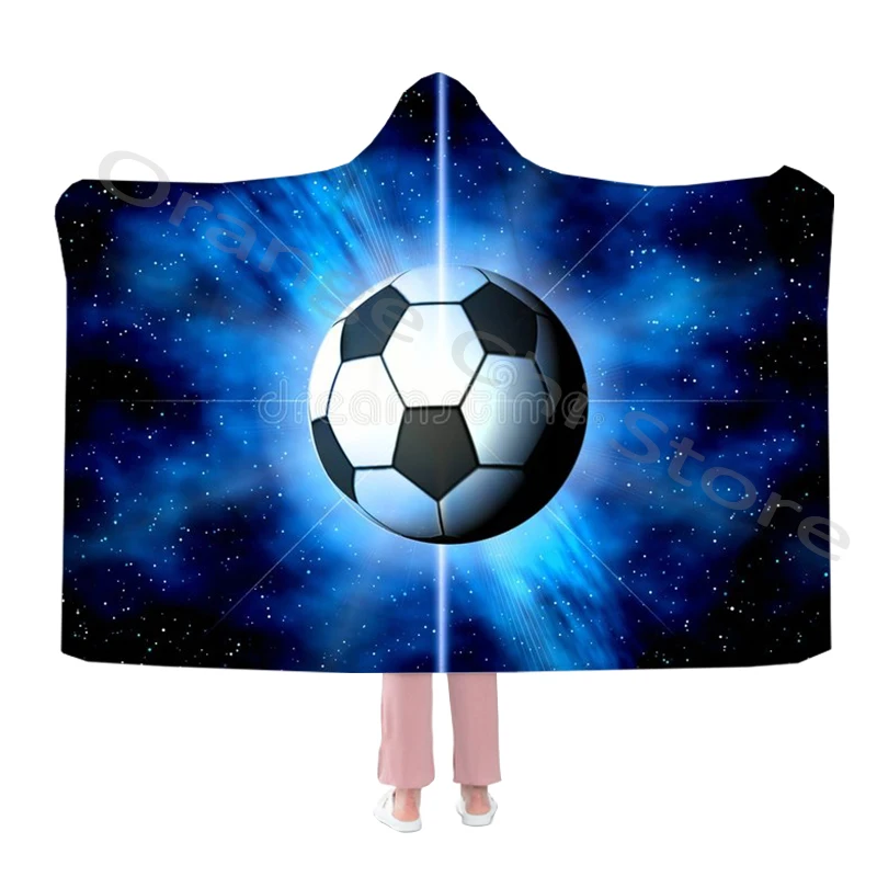 Soccer Print Cool Hooded Blanket and Fancy Cape Warm and Soft Flannel Blanket for Adults and Kids for All Seasons
Soccer Print Cool Hooded Blanket and Fancy Cape Warm and Soft Flannel Blanket for Adults and Kids for All Seasons