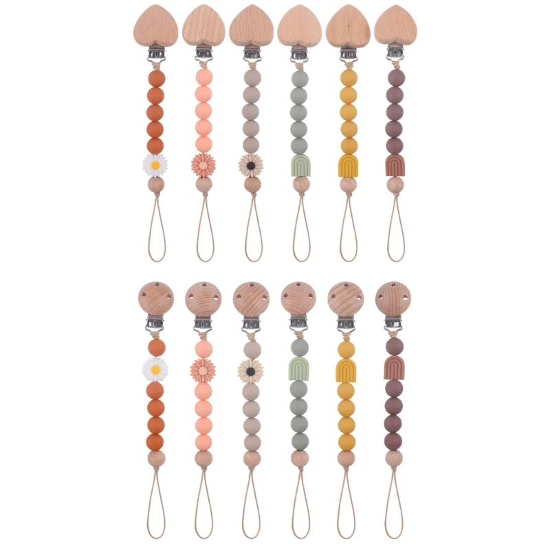 K1MA Pacifier Clip Holder Silicone Pacifier Chain BPAFree Teether Clip Soother Binky Holder for Baby Soothie Paci Clip Girl
K1MA Pacifier Clip Holder Silicone Pacifier Chain BPAFree Teether Clip Soother Binky Holder for Baby Soothie Paci Clip Girl