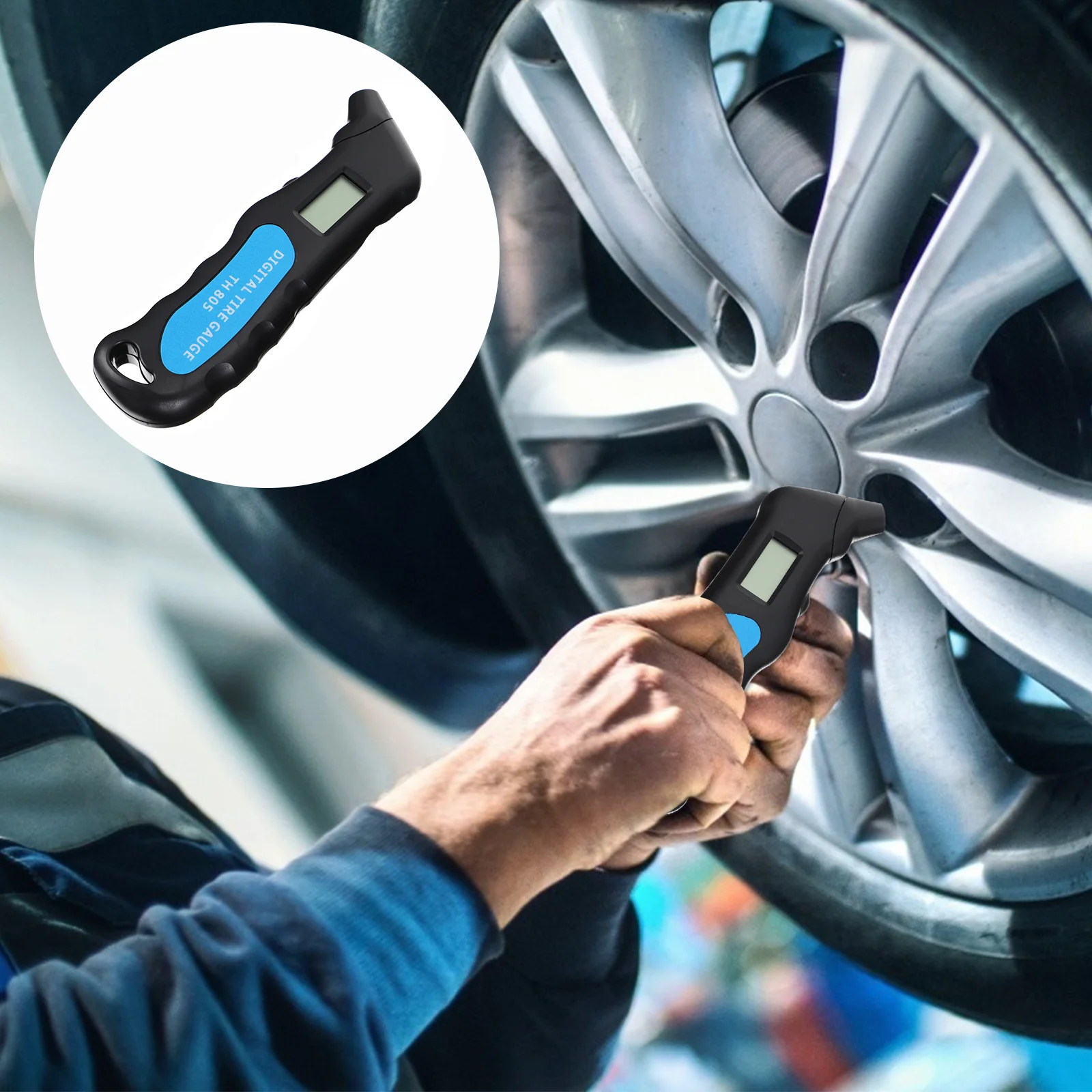 1pc Simple Tire Pressure Gauge Useful Pressure Checker Durable Pressure Tool
1pc Simple Tire Pressure Gauge Useful Pressure Checker Durable Pressure Tool