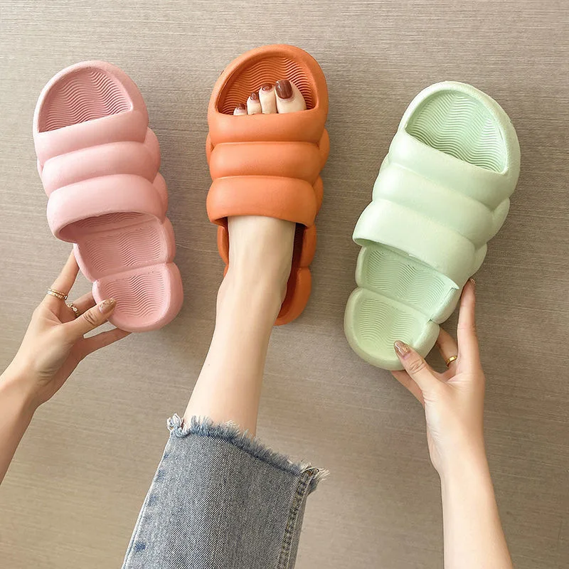 Women Outside Slippers Summer Female EVA Soft Thick Sole Non-slip Outdoor Men Slide Pool Beach Sandals Indoor Bath House Slipper
Women Outside Slippers Summer Female EVA Soft Thick Sole Non-slip Outdoor Men Slide Pool Beach Sandals Indoor Bath House Slipper
