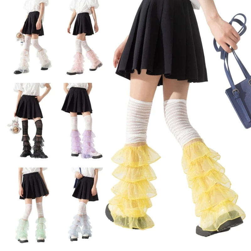 Women Mesh Lace Leg Warmers Japanese Long Stockings Sweet Long Boot Socks Summer Over The Knee High Socks Y2K Streetwear
Women Mesh Lace Leg Warmers Japanese Long Stockings Sweet Long Boot Socks Summer Over The Knee High Socks Y2K Streetwear