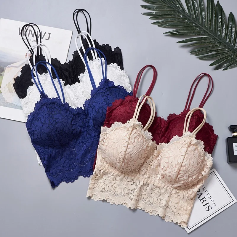 Wireless Push Up Bra Body Shaping Sexy Flower Lace Bra Top Women Plus Size Bralette Underwear Lingerie Full Cup Seamless Bras 
Wireless Push Up Bra Body Shaping Sexy Flower Lace Bra Top Women Plus Size Bralette Underwear Lingerie Full Cup Seamless Bras