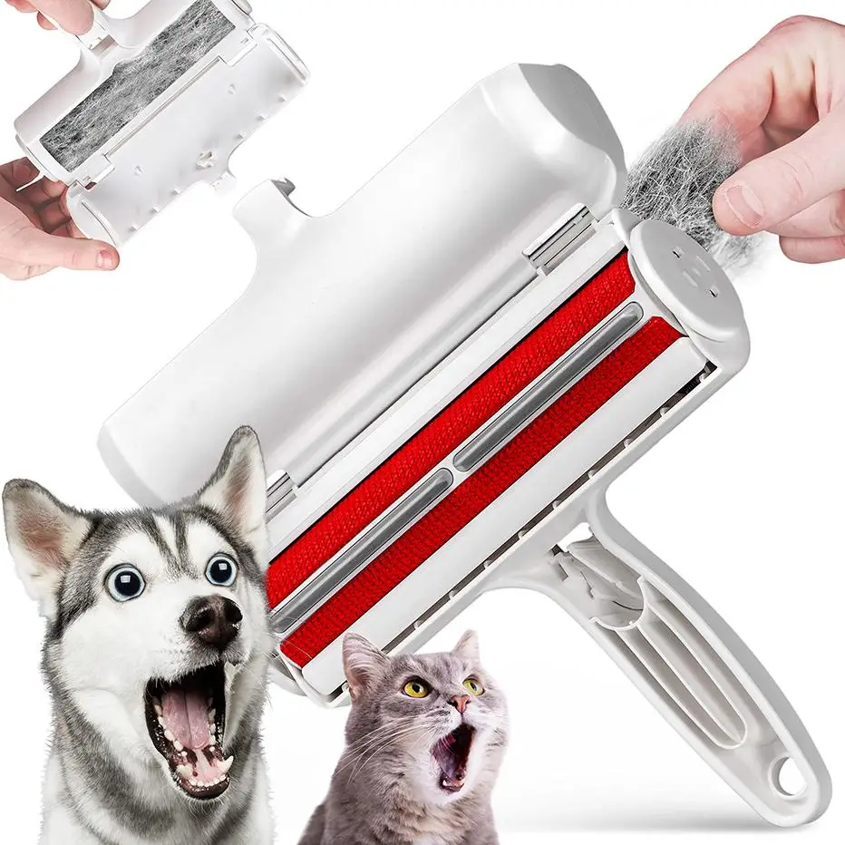 Pet Hair Remover Reusable Portable Hair Cleaning Brush Carpet Sofa Multi-Surface Lint Roller Efficient Animal Fur Removal Tools
Pet Hair Remover Reusable Portable Hair Cleaning Brush Carpet Sofa Multi-Surface Lint Roller Efficient Animal Fur Removal Tools