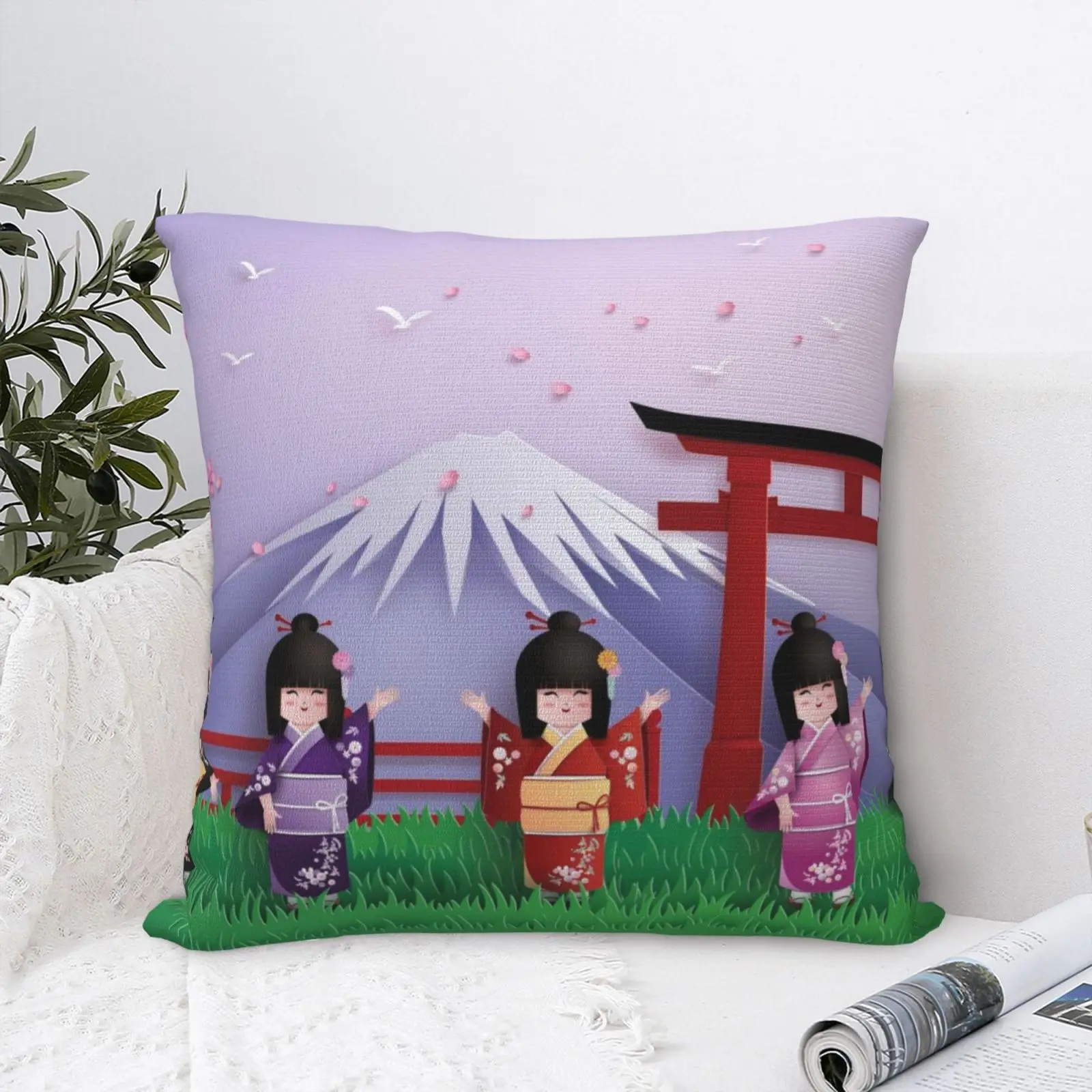Decorative Bedding Pillows Home Textile Supplies Square Soft Customized Kawaii Body Sleeping Bedroom Mat Cartoon Japan Landscape
Decorative Bedding Pillows Home Textile Supplies Square Soft Customized Kawaii Body Sleeping Bedroom Mat Cartoon Japan Landscape