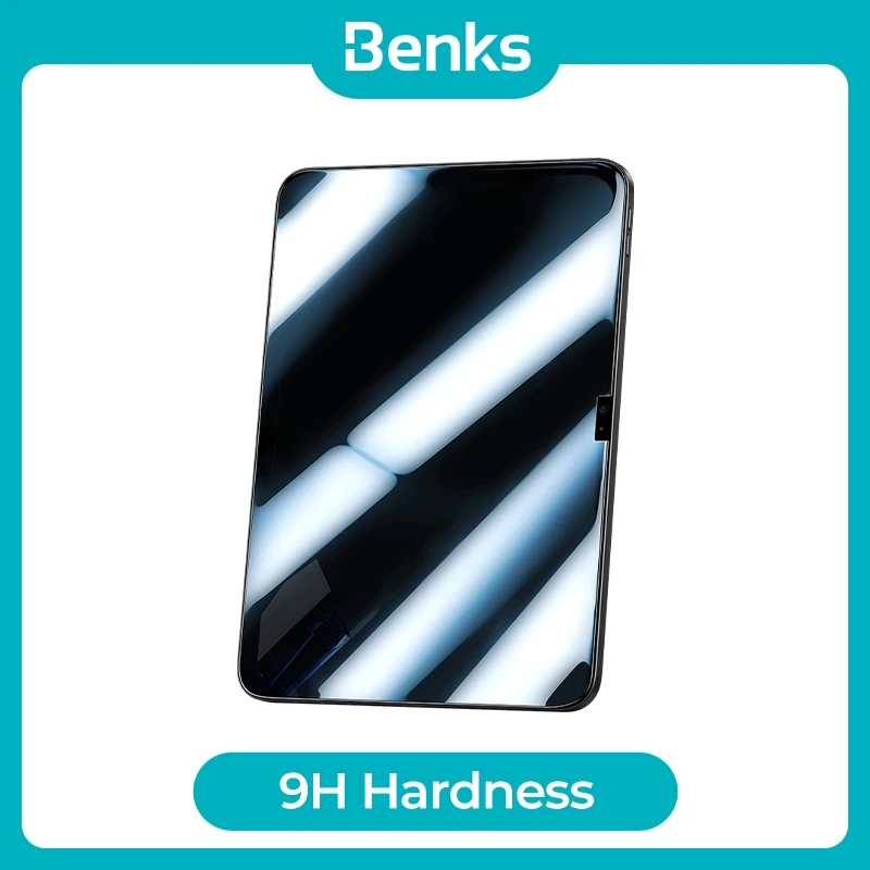 

Benks OKR+ 0.3mm Tempered Glass HD Film For iPad Pro 11 12.9 2022 2018 2020 2021 Air5 Air4 10.9 10.2 Mini 6 Explosion-proof Film