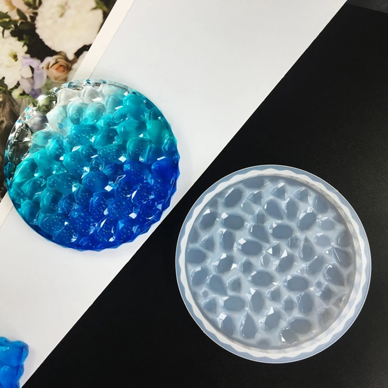 5Pcs/set Silicone Coaster Resin Mold Set with Holder Cup Coaster Storage Box Mold Square Round Silicone Diamond Moulds
5Pcs/set Silicone Coaster Resin Mold Set with Holder Cup Coaster Storage Box Mold Square Round Silicone Diamond Moulds