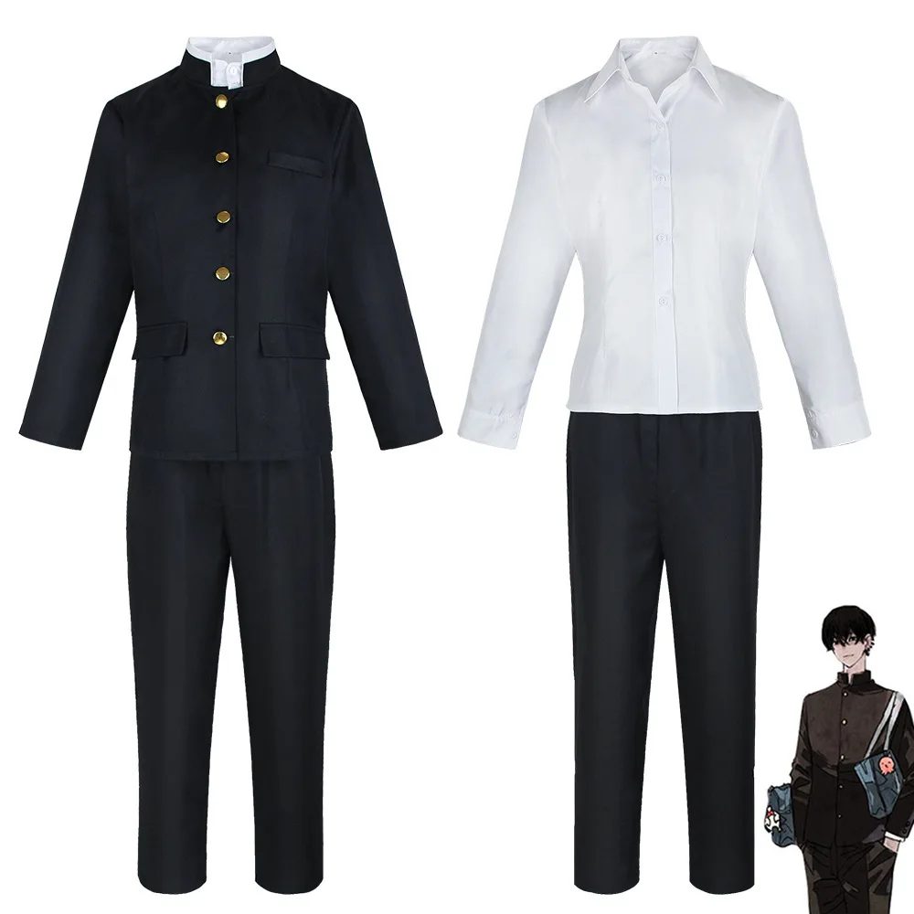 Anime Chainsaw Man Cosplay Yoshida Hirofumi Men's Jacket Coat Shirt Pants Uniform Suit Halloween Masquerade Ball Costumes Gift
Anime Chainsaw Man Cosplay Yoshida Hirofumi Men's Jacket Coat Shirt Pants Uniform Suit Halloween Masquerade Ball Costumes Gift