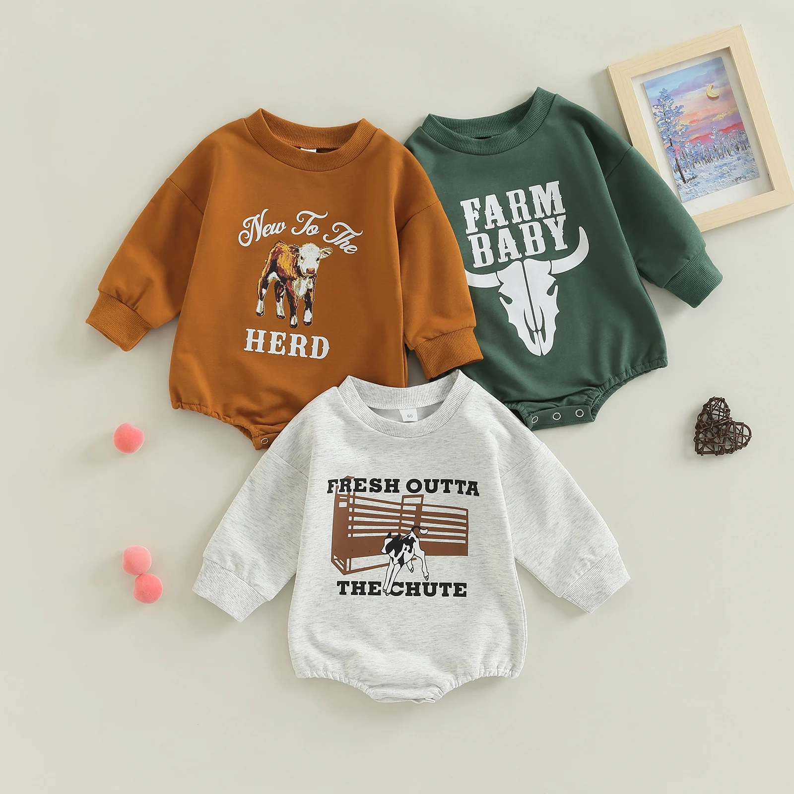 Free Shipping Baby Girl Clothes Infant Baby Boys Girls Jumpsuit Letter Print Long Sleeve Bodysuit Fall Clothes
Free Shipping Baby Girl Clothes Infant Baby Boys Girls Jumpsuit Letter Print Long Sleeve Bodysuit Fall Clothes