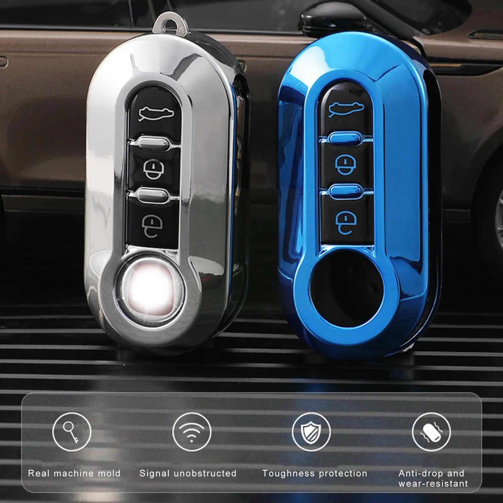 Remote Key Case For FIAT Fiat 500 Boyue Lingya Car Key Case Protective Key Shell Holder Protecor Keychain Accessories
Remote Key Case For FIAT Fiat 500 Boyue Lingya Car Key Case Protective Key Shell Holder Protecor Keychain Accessories