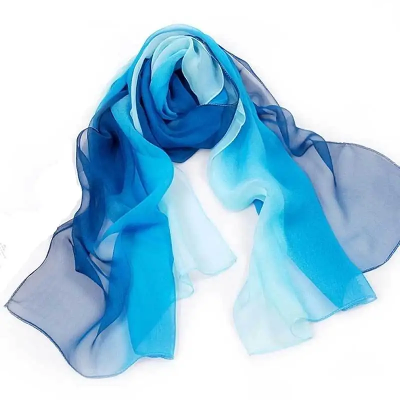 160*50cm Gradient Fashion Chiffon Scarf Women's Long Wraps and Shawls Lady Spring Autumn Scarves Bandana Hijab Stoles
160*50cm Gradient Fashion Chiffon Scarf Women's Long Wraps and Shawls Lady Spring Autumn Scarves Bandana Hijab Stoles