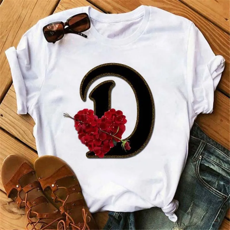 Women 3D Letter Printing T-Shirts Short Sleeve Fashion Pattern Ladies Tees Summer Loose Casual Round-Neck All-match T-Shirts Top
Women 3D Letter Printing T-Shirts Short Sleeve Fashion Pattern Ladies Tees Summer Loose Casual Round-Neck All-match T-Shirts Top
