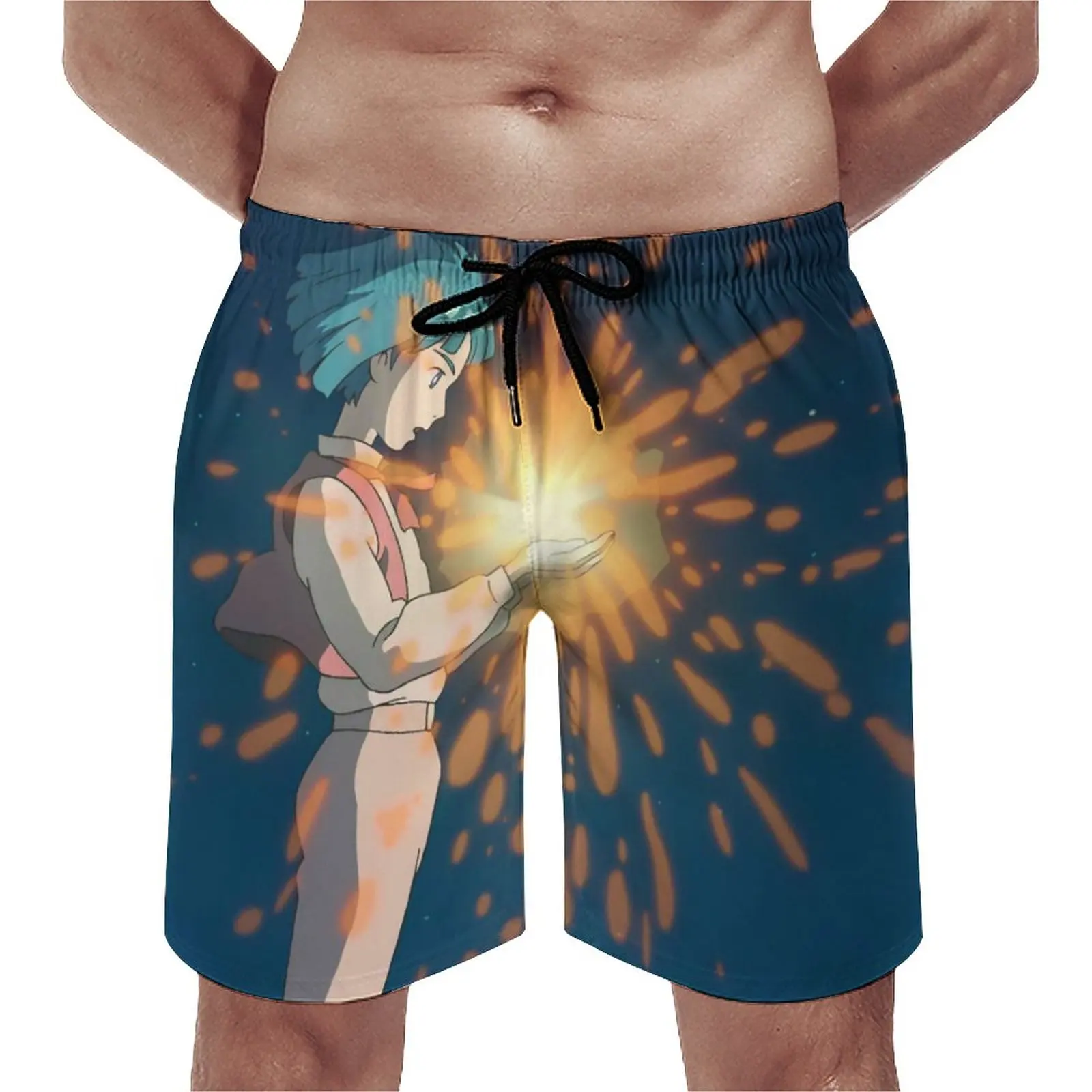 Young Howl Firework Board Shorts Howls Moving Castle Men's Comfortable Beach Short Pants Hot Sale Printing Oversize Swim Trunks
Young Howl Firework Board Shorts Howls Moving Castle Men's Comfortable Beach Short Pants Hot Sale Printing Oversize Swim Trunks