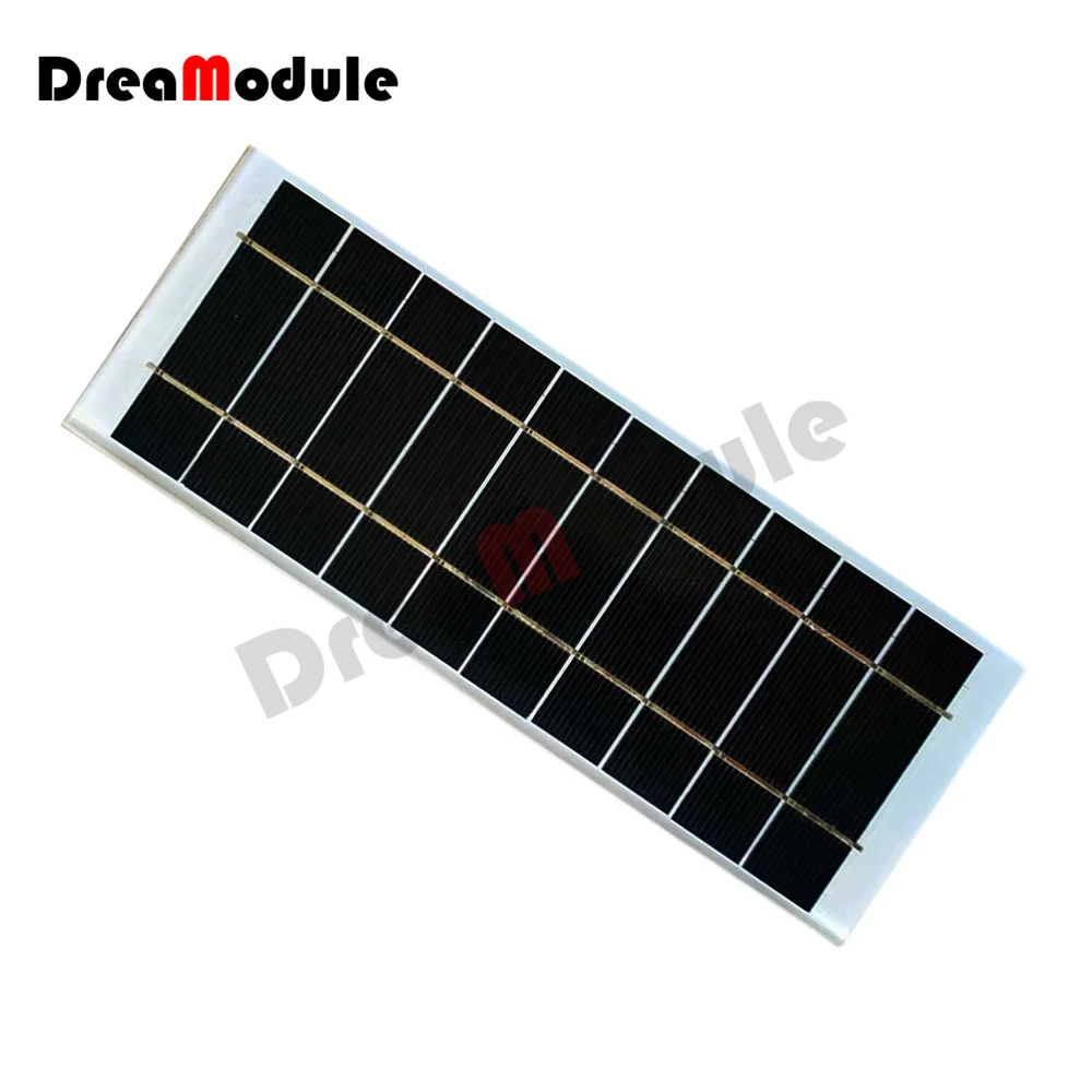 

6V 3W Watt Monocrystalline Silicon Photovoltaic Cell Solar Street Light Power Generation Board Rechargeable 3.7v Lithium Battery