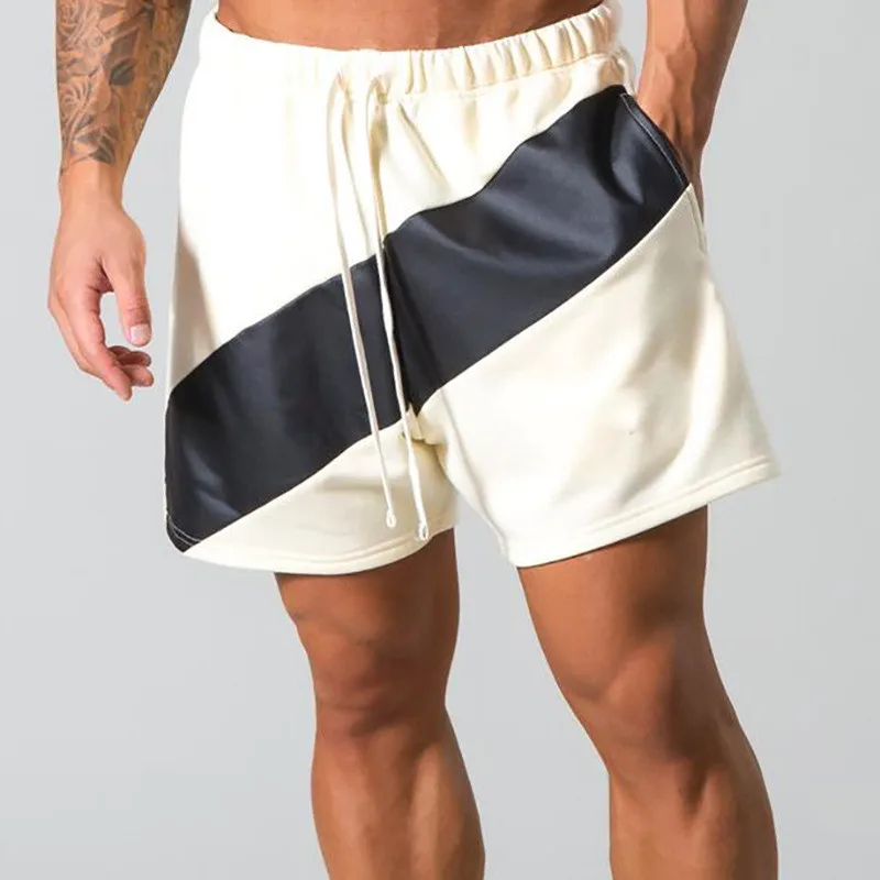 Men's Contrast Color Patchwork Running Shorts Summer Cotton Loose Shorts Gym Fitness Bodybuilding Workout Pants
Men's Contrast Color Patchwork Running Shorts Summer Cotton Loose Shorts Gym Fitness Bodybuilding Workout Pants