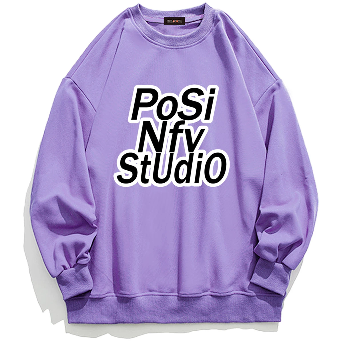 

Женский пуловер с буквенным принтом, простой свитшот цвета хаки и фиолетового цвета в стиле панк/хип-хоп, парные пуловеры большого размера, ...