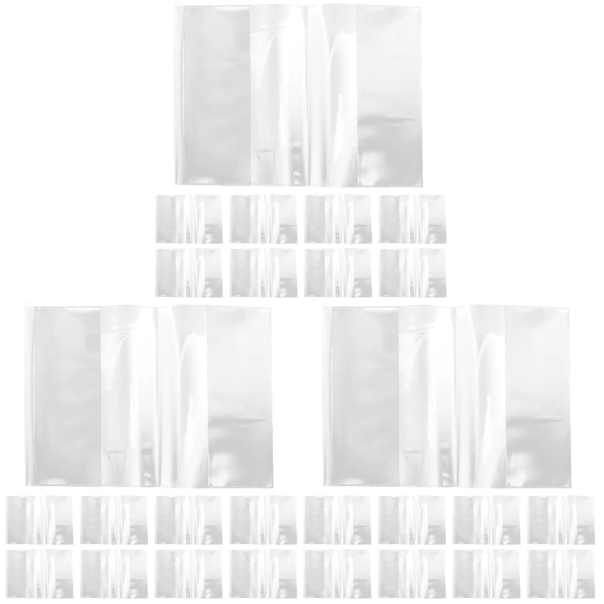30 pcs Clear Book Cover Students Textbook Cover Width Adjustable Book Protection Cover
30 pcs Clear Book Cover Students Textbook Cover Width Adjustable Book Protection Cover