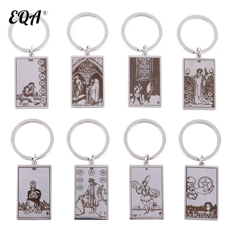 The Major Arcana Pendant Keychain Tarot Card Vintage Stainless Steel Key Ring Tarot Collects Gifts Accessories
The Major Arcana Pendant Keychain Tarot Card Vintage Stainless Steel Key Ring Tarot Collects Gifts Accessories