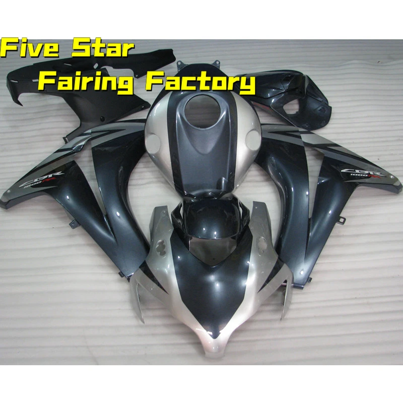 Motorcycle Fairing Kit For Honda CBR1000RR 2008 2009 2010 2011 CBR 1000 RR Bodywork Injection 1000RR Premium Silver Grey 
Motorcycle Fairing Kit For Honda CBR1000RR 2008 2009 2010 2011 CBR 1000 RR Bodywork Injection 1000RR Premium Silver Grey