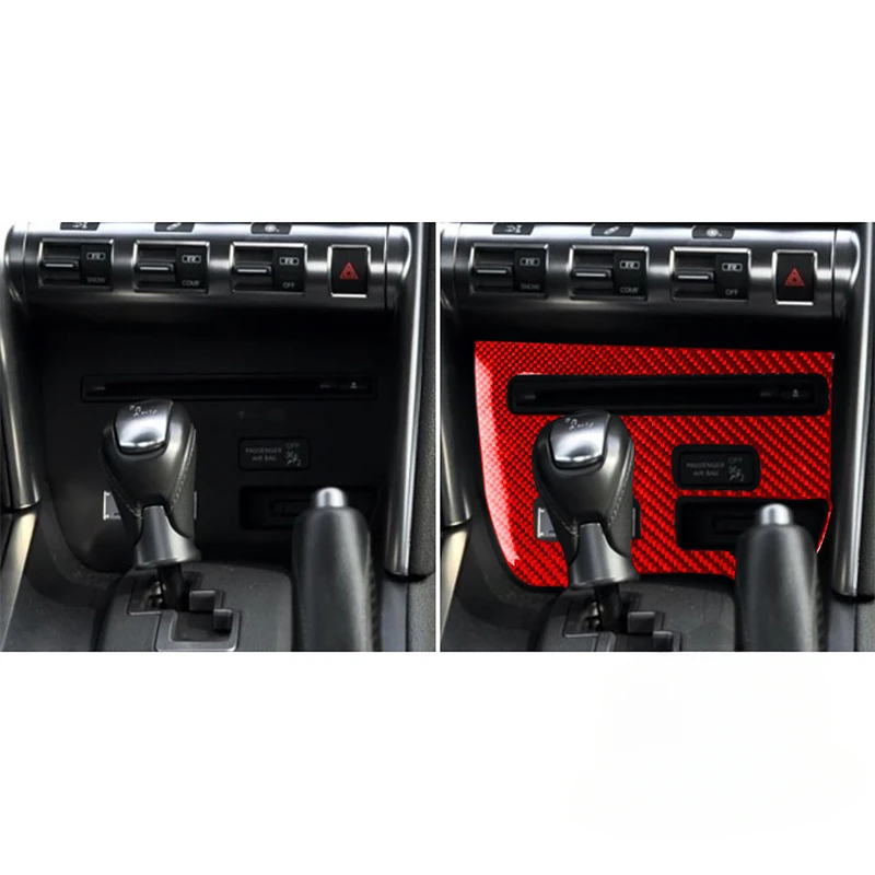 For Nissan GTR R35 2008 2009 2010-2016 Carbon Fiber Stickers Car CD Player Music Console Frame Trim Interior Car Accessories
For Nissan GTR R35 2008 2009 2010-2016 Carbon Fiber Stickers Car CD Player Music Console Frame Trim Interior Car Accessories