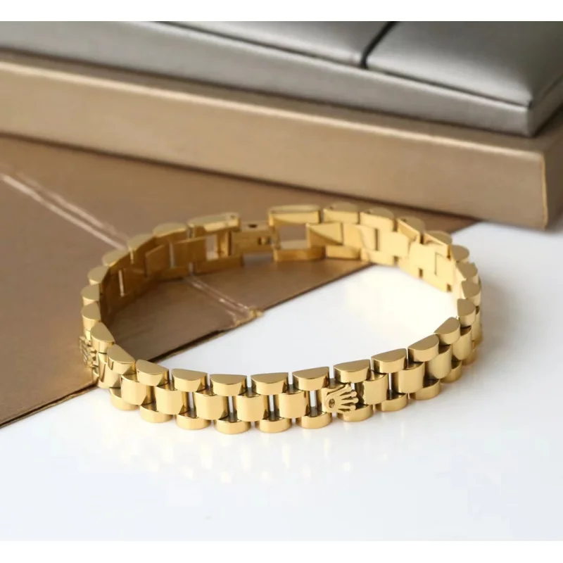 Men'S And Women'S Stainless Steel Bracelets Popular Chain Style Metal Speedometer Crown Jewelry
Men'S And Women'S Stainless Steel Bracelets Popular Chain Style Metal Speedometer Crown Jewelry
