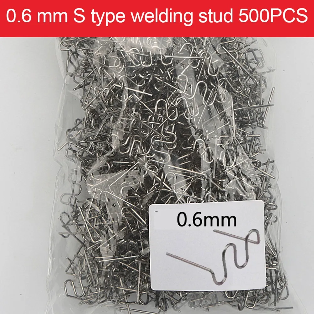 Home Hot Staples Power Tools Accessoties Auto Welding Workshop Tools 0.6/0.8mm 500PCS Plastic Welder Silver Soldering Tools
Home Hot Staples Power Tools Accessoties Auto Welding Workshop Tools 0.6/0.8mm 500PCS Plastic Welder Silver Soldering Tools