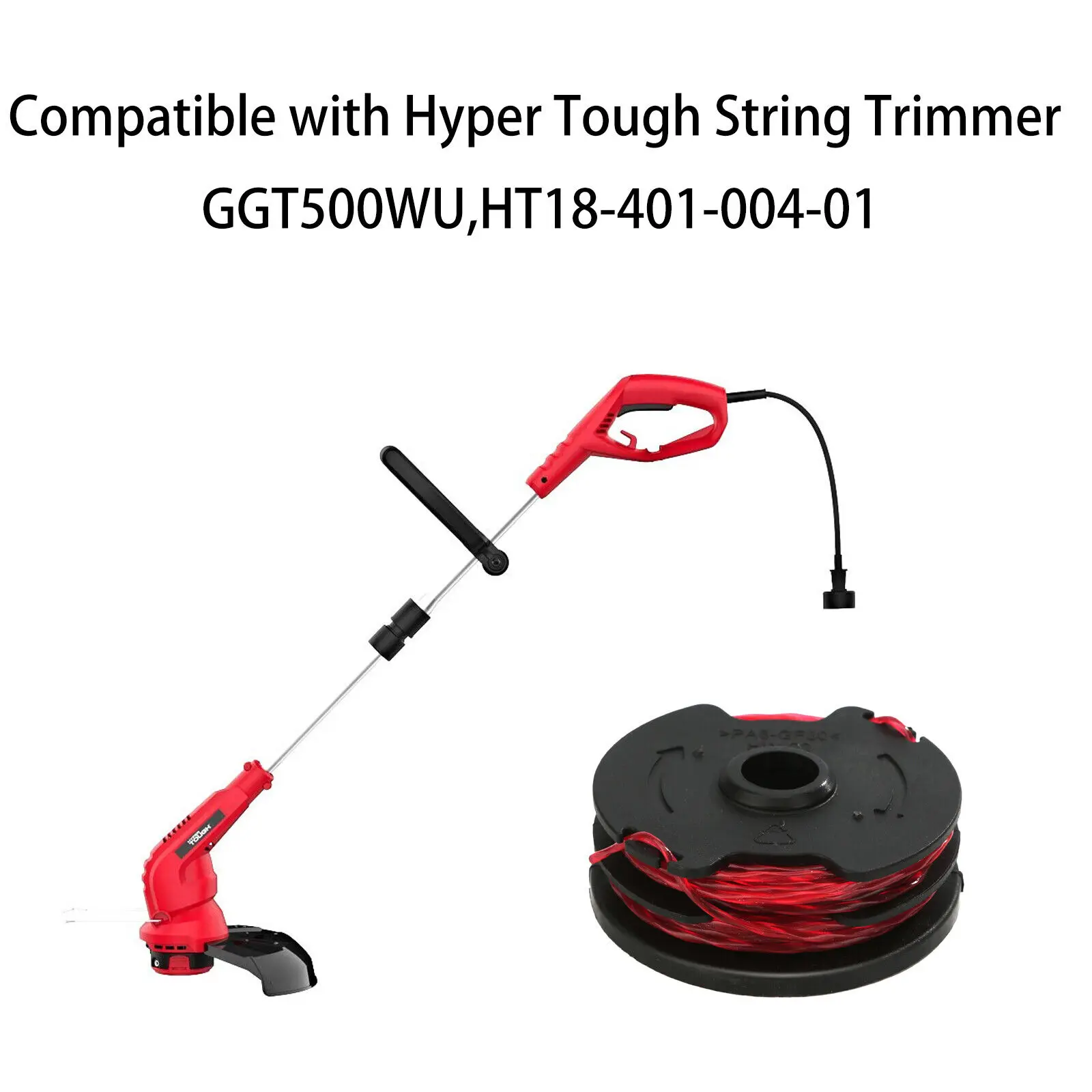 Brand New Spool Line For Hyper Tough For GGT500WU Garden Tool Parts HT18-401-004-01 String Trimmer Trimmer Spool
Brand New Spool Line For Hyper Tough For GGT500WU Garden Tool Parts HT18-401-004-01 String Trimmer Trimmer Spool