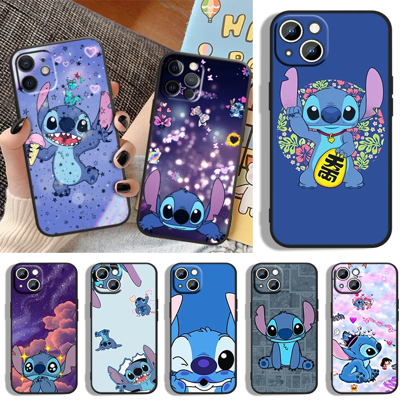 Silicone Cover Cartoon cute Stitchy For Apple iPhone 13 12 11 Pro Max mini XS XR X 8 7 6S 6 5 Plus Black Phone Case
Silicone Cover Cartoon cute Stitchy For Apple iPhone 13 12 11 Pro Max mini XS XR X 8 7 6S 6 5 Plus Black Phone Case