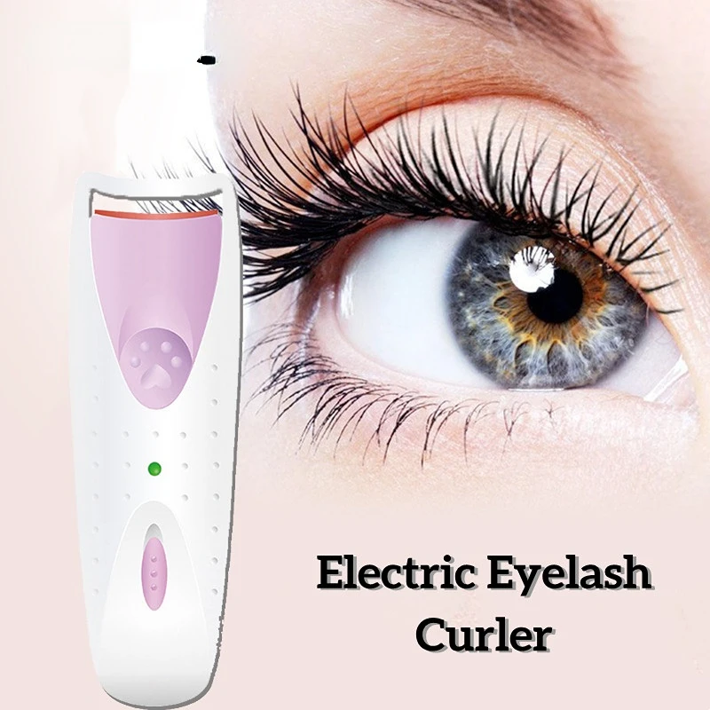 Electric Heated Eyelash Curler Long-Lasting Curler Electric Eye Lash Perm Eyelashes Clip Eyelash Curler Device Makeup Tools
Electric Heated Eyelash Curler Long-Lasting Curler Electric Eye Lash Perm Eyelashes Clip Eyelash Curler Device Makeup Tools