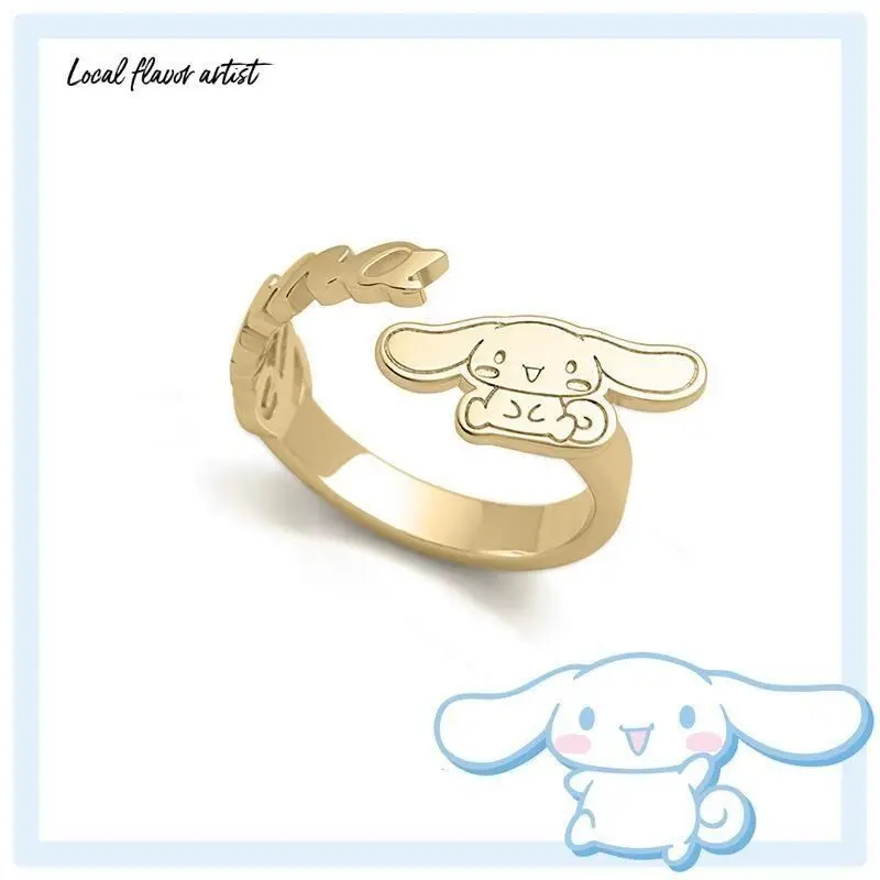 Takara Tomy Anime Sanrio Sanrio Series Cinnamoroll Babycinnamoroll Ring Korean Style Simple Fashion Trend No Pigment Ring
Takara Tomy Anime Sanrio Sanrio Series Cinnamoroll Babycinnamoroll Ring Korean Style Simple Fashion Trend No Pigment Ring