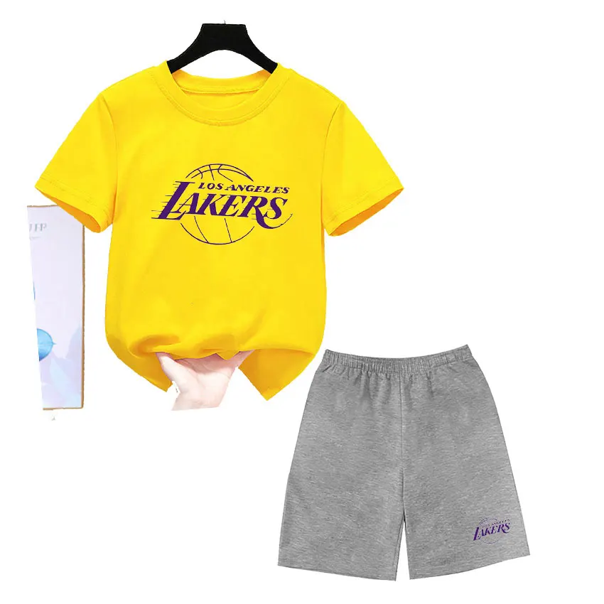 New Summer Children's Clothing,Basketball Sport NBA Team Print T-shirt Sets for Boy Girl,Personalized Kids Clothes Free Shipping
New Summer Children's Clothing,Basketball Sport NBA Team Print T-shirt Sets for Boy Girl,Personalized Kids Clothes Free Shipping