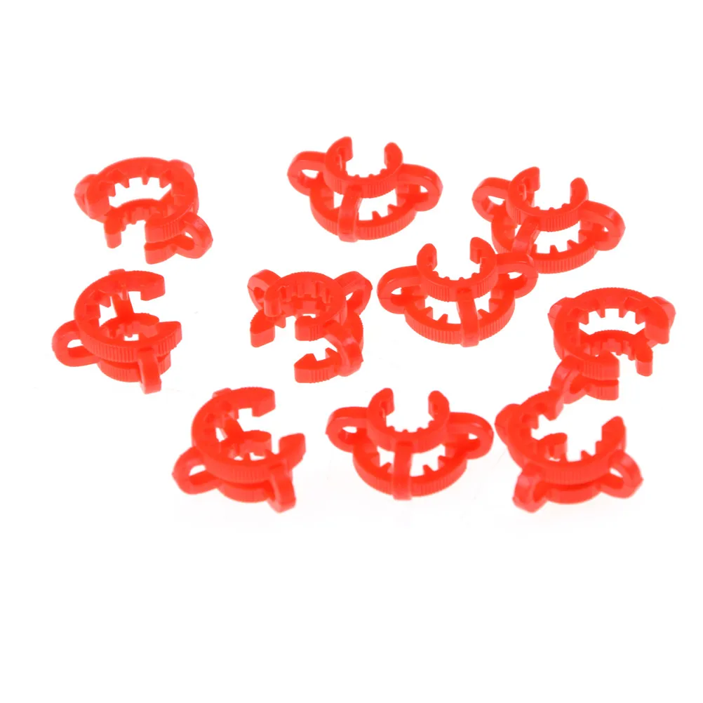 HOT 10PCS 19# 15mmx20mm Laboratory Plastic Clip,Lab Keck Clamp Use for Glass Ground Joint
HOT 10PCS 19# 15mmx20mm Laboratory Plastic Clip,Lab Keck Clamp Use for Glass Ground Joint