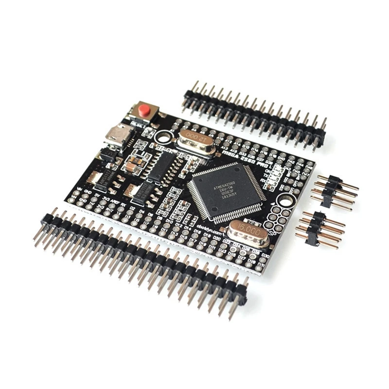NEW-MEGA 2560 PRO Embed CH340G/ATMEGA2560-16AU Chip With Male Pinheaders Compatible For Mega2560 DIY
NEW-MEGA 2560 PRO Embed CH340G/ATMEGA2560-16AU Chip With Male Pinheaders Compatible For Mega2560 DIY