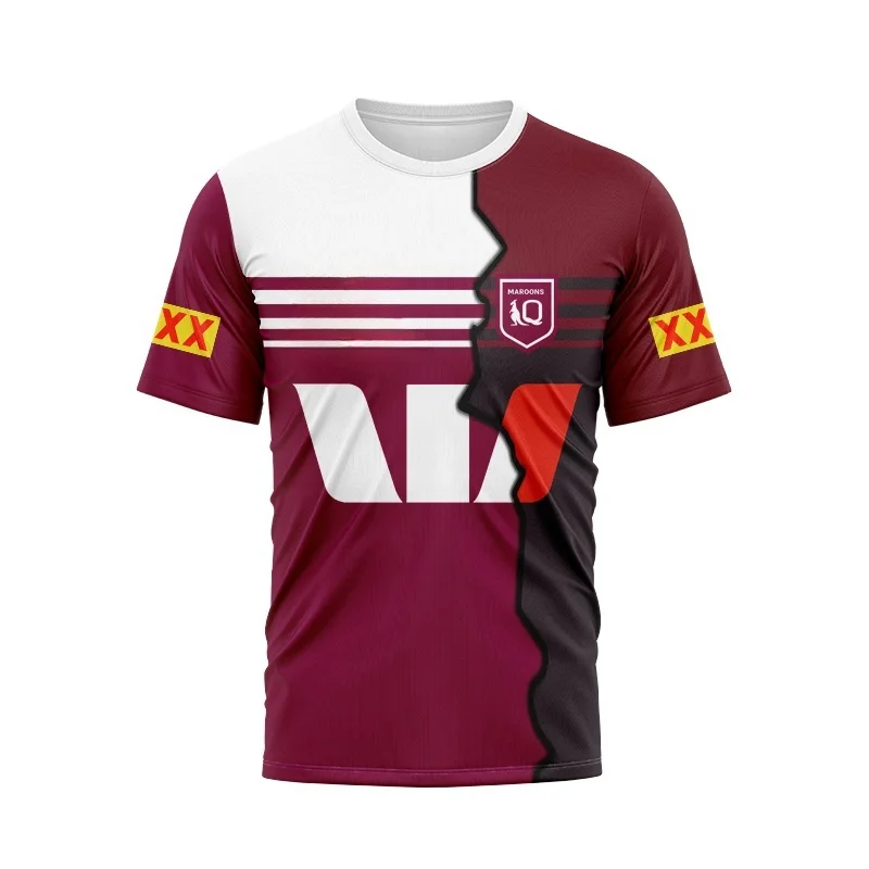 QLD Maroons away rugby jersey