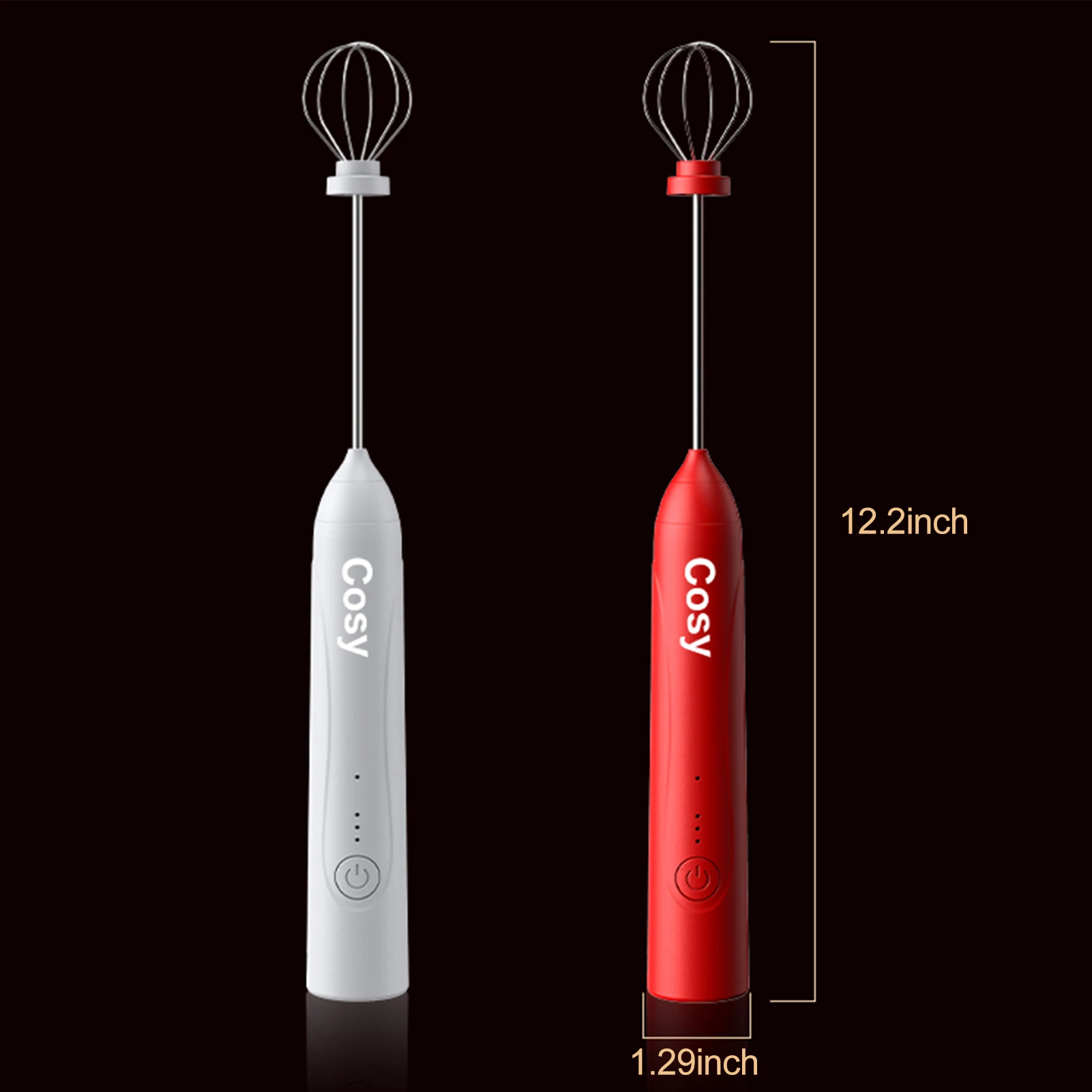 Electric Milk Frother Automatic Milk Foam Maker for Coffee Matcha Whisk USB Powered Rechargeable Foam Maker Egg Beater 016
Electric Milk Frother Automatic Milk Foam Maker for Coffee Matcha Whisk USB Powered Rechargeable Foam Maker Egg Beater 016
