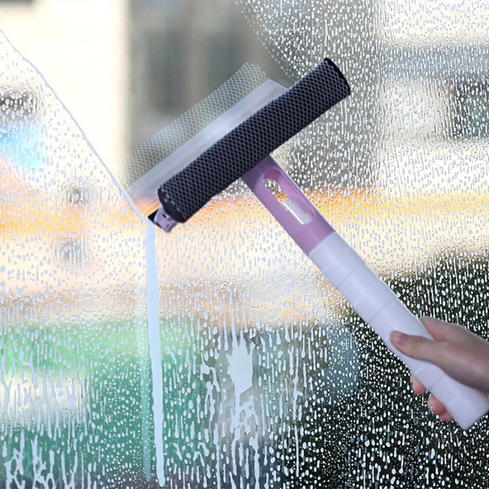 2 in 1 Window Glass Cleaning Tool Double-sided Disassemble Rod Window Cleaner Scraper Mop Squeegee Wiper With Water Spray Bottle
2 in 1 Window Glass Cleaning Tool Double-sided Disassemble Rod Window Cleaner Scraper Mop Squeegee Wiper With Water Spray Bottle