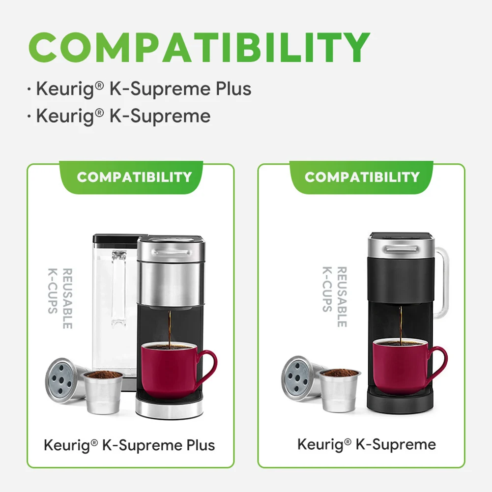 Coffee Filter Reusable K CUP Refillable Stainless Steel Coffee Maker Heat Resistant Mesh Coffee Machine Brand New
Coffee Filter Reusable K CUP Refillable Stainless Steel Coffee Maker Heat Resistant Mesh Coffee Machine Brand New