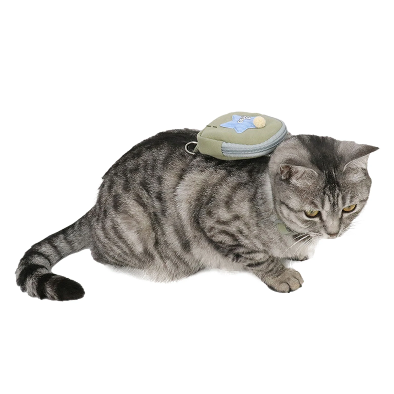 Soft Kitten Leash Collar And Leash Set Adjustable Cat Puppy Walking Jacket Soft Breathable Small Pet Vest With A Small Pentagram
Soft Kitten Leash Collar And Leash Set Adjustable Cat Puppy Walking Jacket Soft Breathable Small Pet Vest With A Small Pentagram