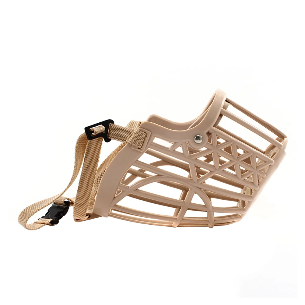 Pet Dog Puppy Basket Type Adjustable Training Muzzle Anti-biting Dog Muzzle for Biting and Barking Control Size XS 
Pet Dog Puppy Basket Type Adjustable Training Muzzle Anti-biting Dog Muzzle for Biting and Barking Control Size XS