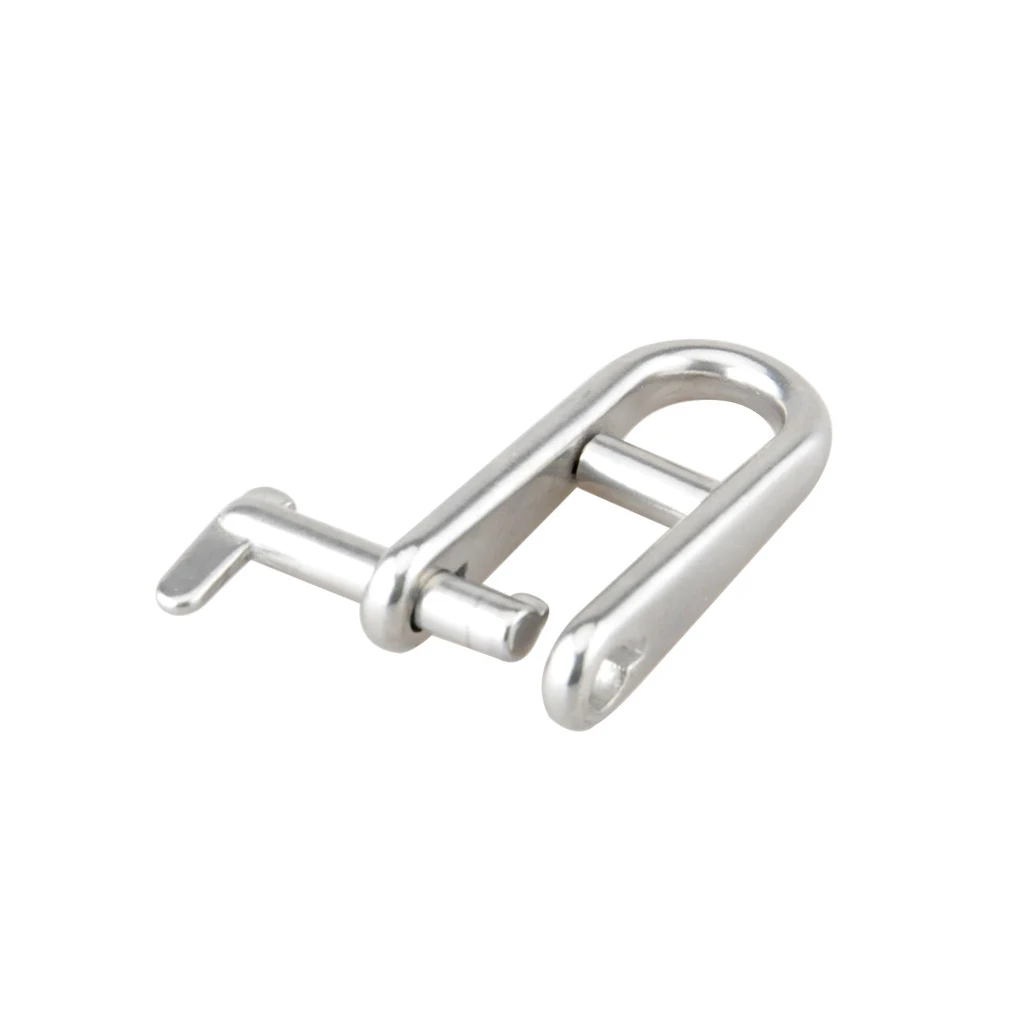 D Ring Rigging Clasp Boat Supplies Stainless steel Rustproof Compact Size Professional Replaced Part Towing Shackle 8mm
D Ring Rigging Clasp Boat Supplies Stainless steel Rustproof Compact Size Professional Replaced Part Towing Shackle 8mm
