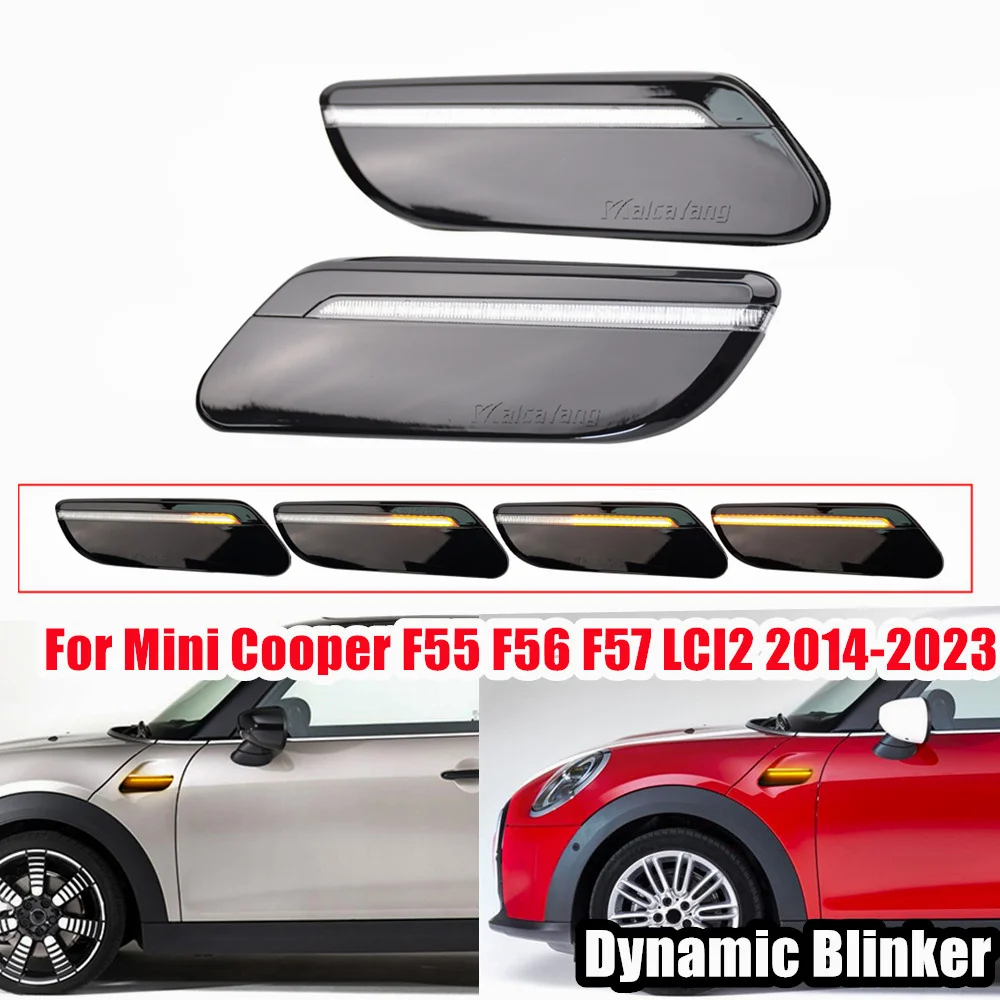 2PCS For Mini Cooper F55 F56 F57 LCI2 LED Dynamic Turn Signal Light Side Mirror Indicator Blinker Sequential Lamp
2PCS For Mini Cooper F55 F56 F57 LCI2 LED Dynamic Turn Signal Light Side Mirror Indicator Blinker Sequential Lamp