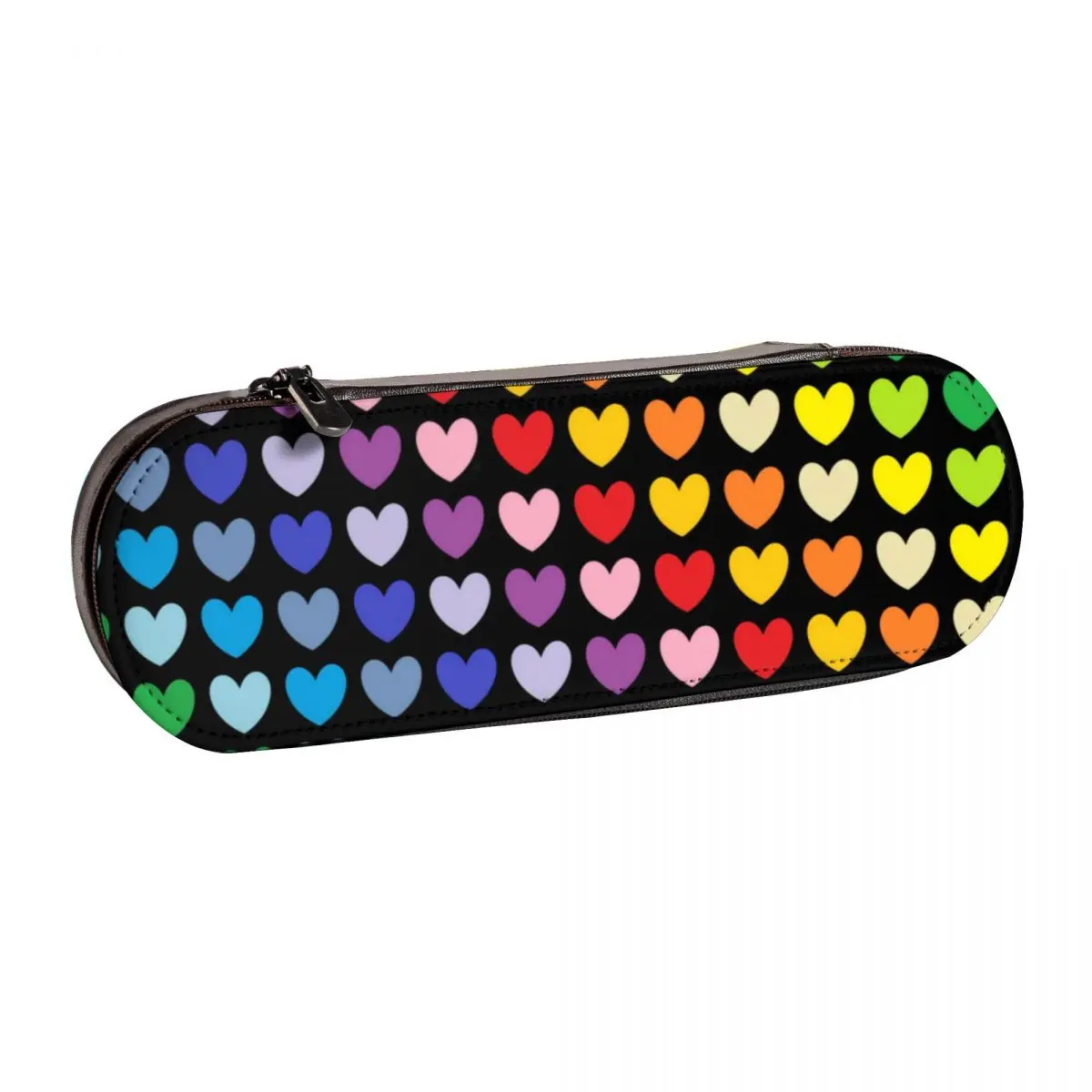 Rainbow Hearts Pencil Case Broader Spectrum Teenager University Leather Pencil Box Hard Cool Pen Pouch
Rainbow Hearts Pencil Case Broader Spectrum Teenager University Leather Pencil Box Hard Cool Pen Pouch