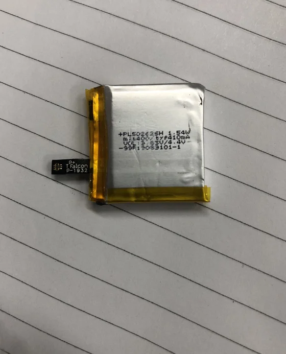 Аккумулятор PL502625H 410 мАч Втч
Аккумулятор PL502625H 410 мАч Втч