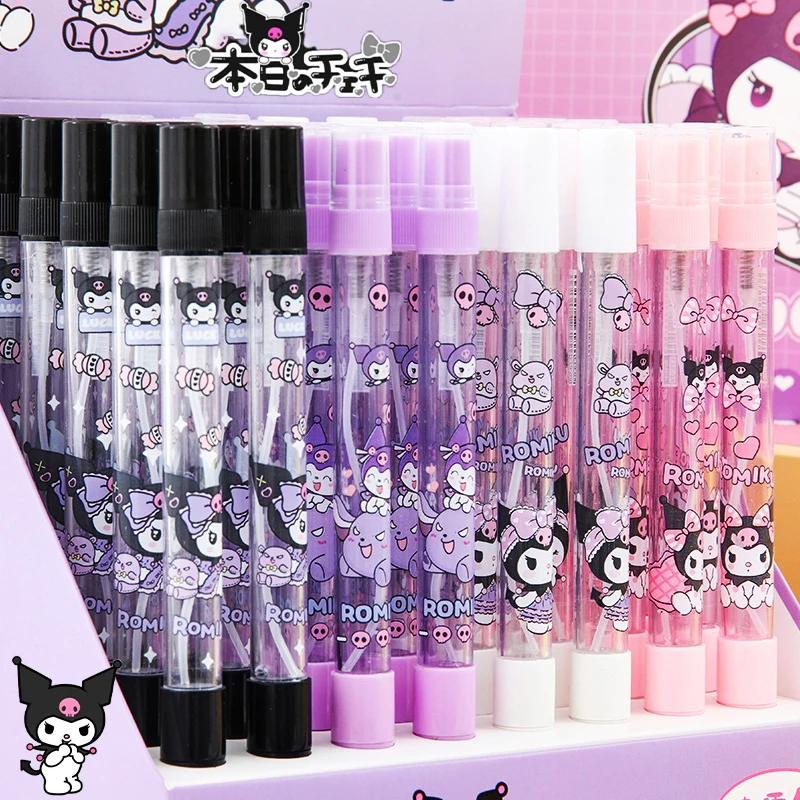 48 шт. Kawaii Sanrio спрей нейтральная ручка Kuromi Cinnamoroll милые студенческие офисные канцелярские принадлежности летняя крутая ручка для девушек
48 шт. Kawaii Sanrio спрей нейтральная ручка Kuromi Cinnamoroll милые студенческие офисные канцелярские принадлежности летняя крутая ручка для девушек