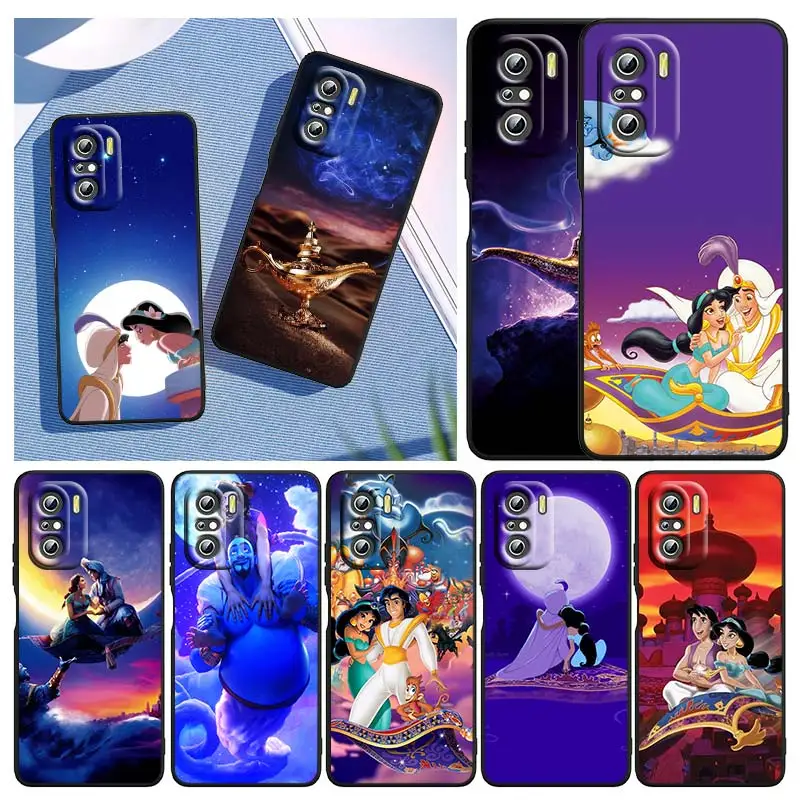 Princess Jasmine Aladdin For Xiaomi Redmi Note 10S 10 K50 K40 Gaming Pro 10 9AT 9A 9C 9T 8 7A 6A 5 4X Black TPU Phone Case
Princess Jasmine Aladdin For Xiaomi Redmi Note 10S 10 K50 K40 Gaming Pro 10 9AT 9A 9C 9T 8 7A 6A 5 4X Black TPU Phone Case